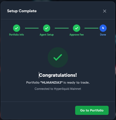 Wizard Step 4 — Setup Complete